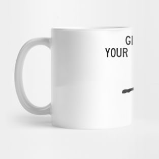 Man Kickboxer Man Muay Thai - Give Me Your Best Kick Mug